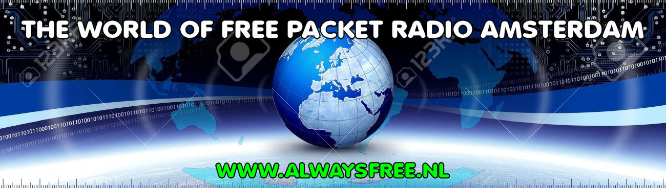 www.alwaysfree.nl - The packet radio link pages - her can you find links to other packet radio bbsen and packet radio software websites on the Internet