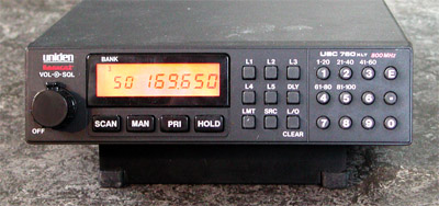 The Uniden Bearcat BC760XLT Scanner