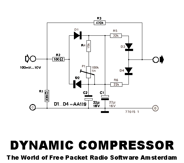 Here Can You Find A Schematic of A Audio Compressor Limiter - Compressor Limiter 04 of 06